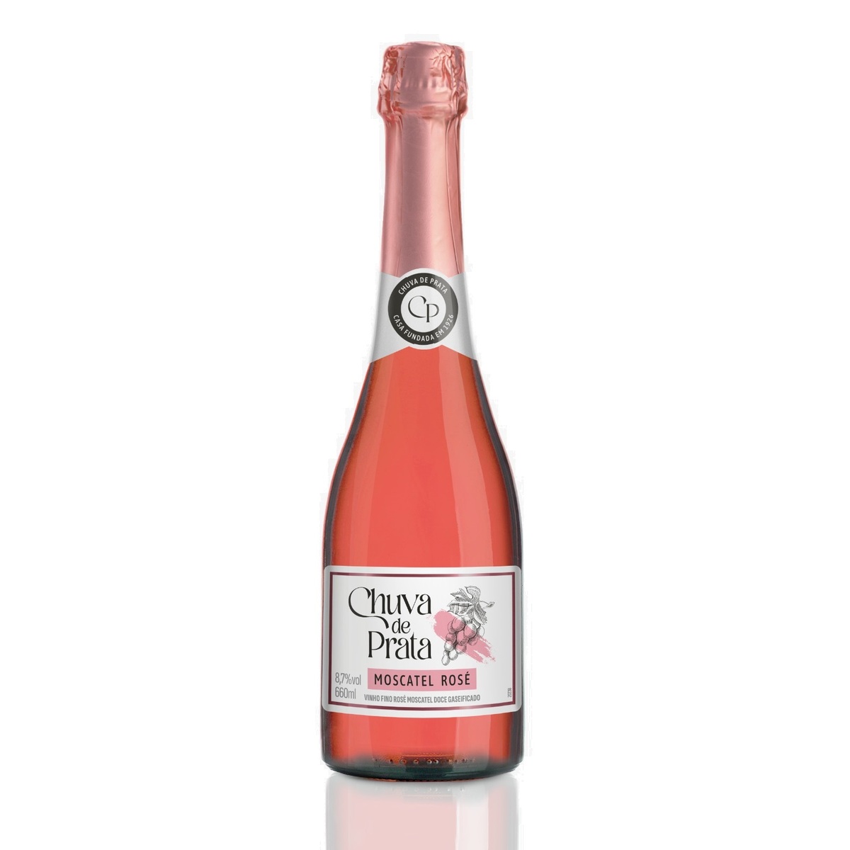 Espumante Chuva De Prata Moscatel Rose 660ml